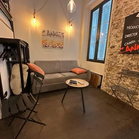 Lägenhet Center W Mezzanine 5min From Palace Cannes